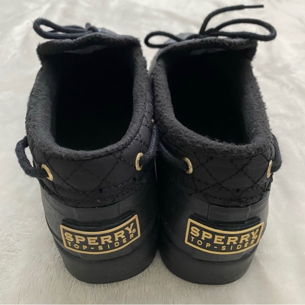 Sperry Duckling Matte Black Boots - image 8
